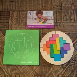 Lovevery wooden wobble puzzle